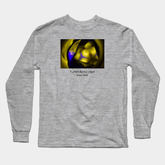 Kaleidoscope Therapy Moon Walk Long Sleeve T-Shirt by Kaleidoscope Therapy